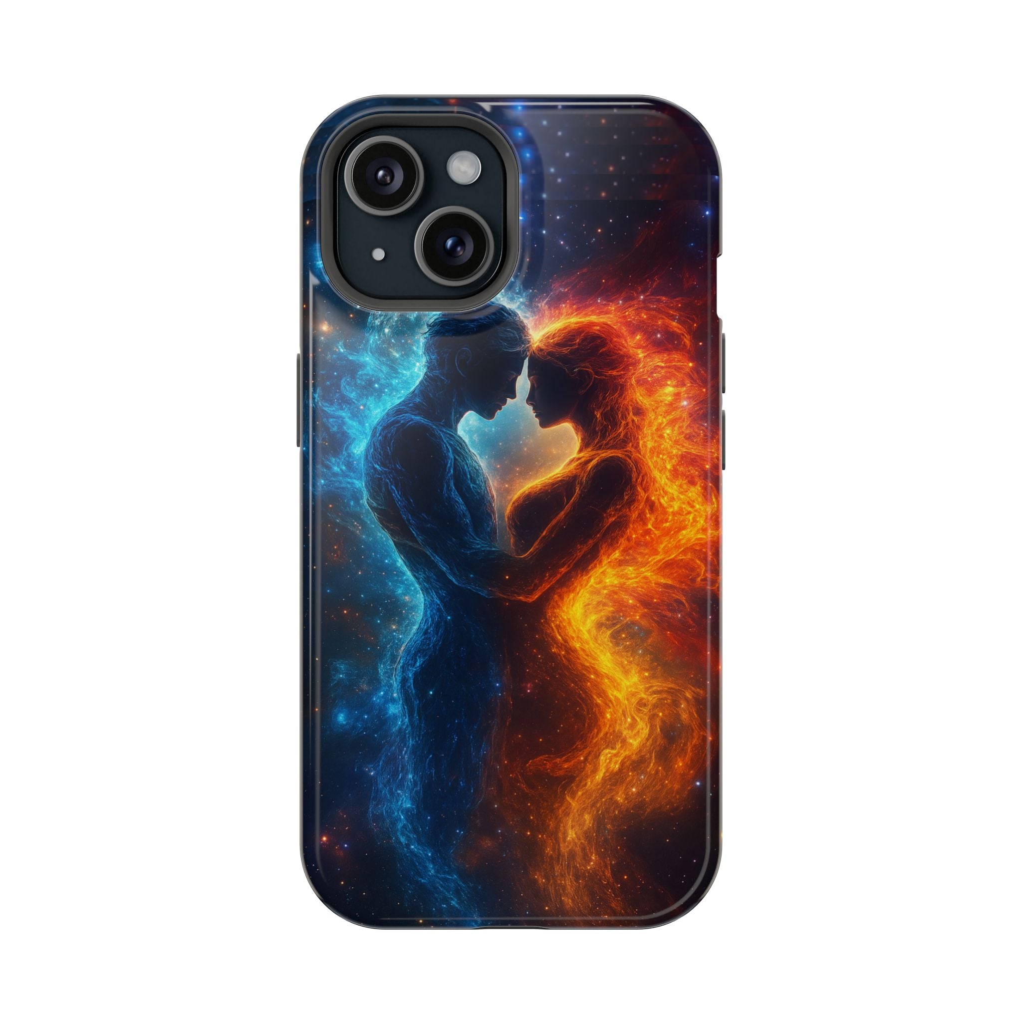 Twin Flame Magnetic Tough iPhone Case