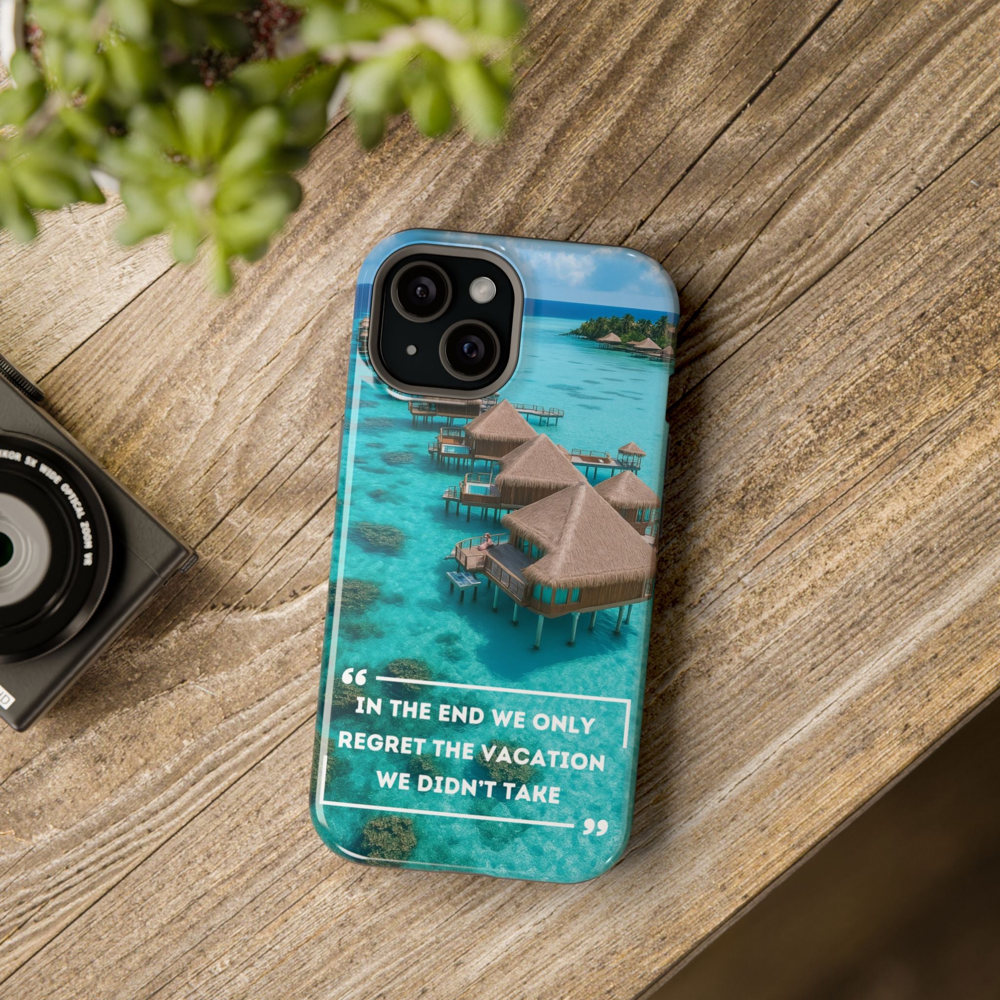 No Regrets Magnetic Tough iPhone Case