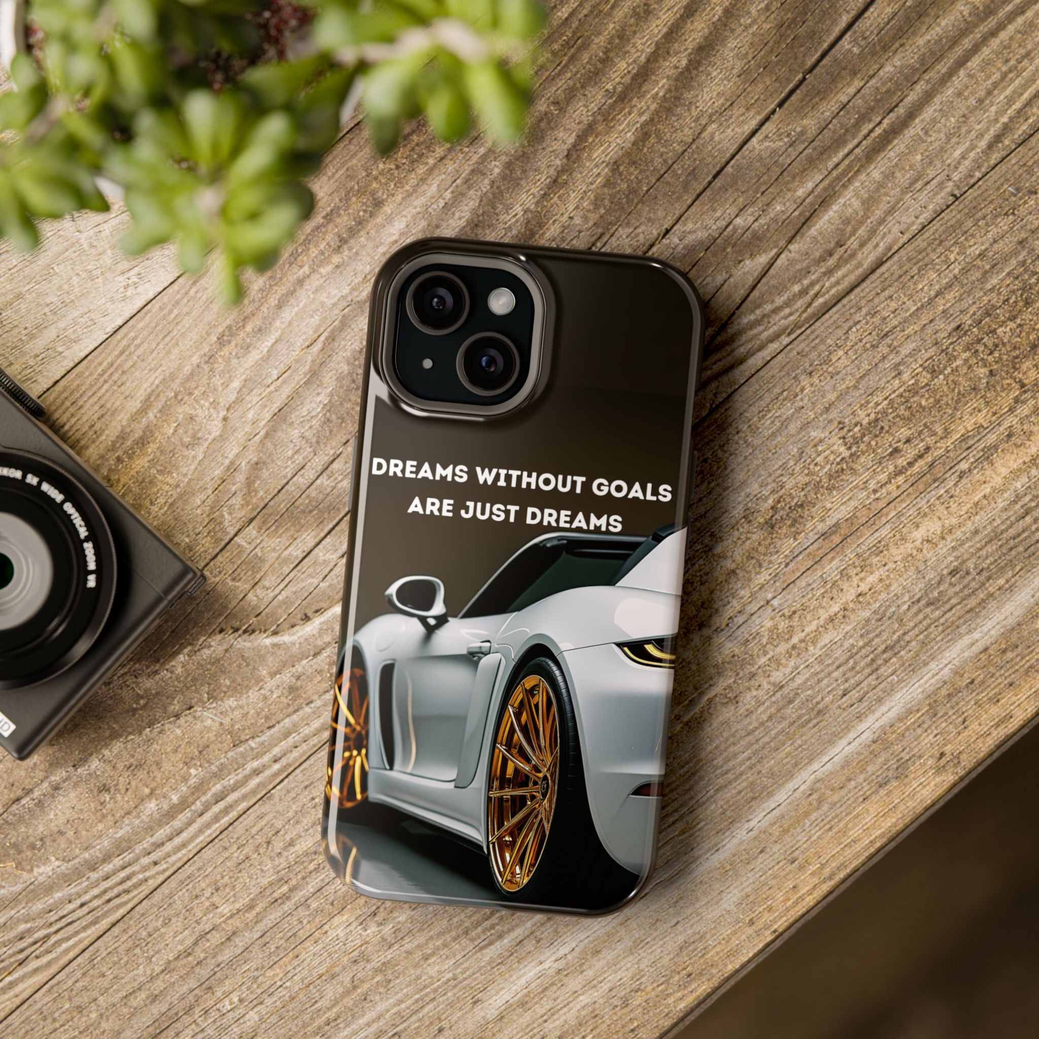 Dreams Without Goals Magnetic Tough iPhone Case