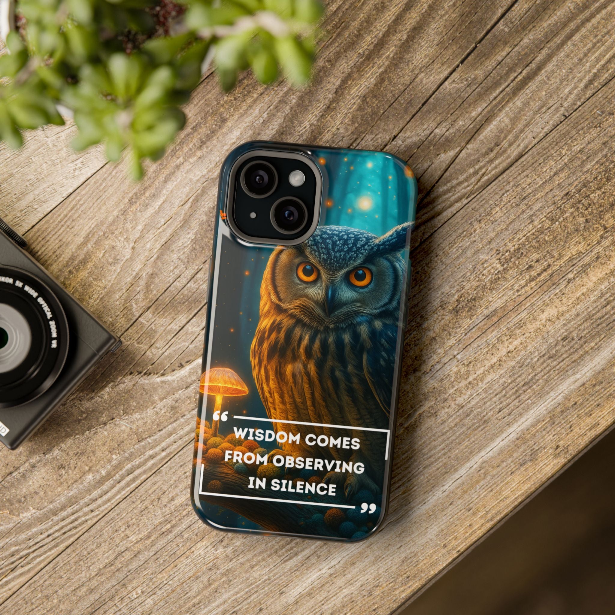 Wisdom Magnetic Tough iPhone Case