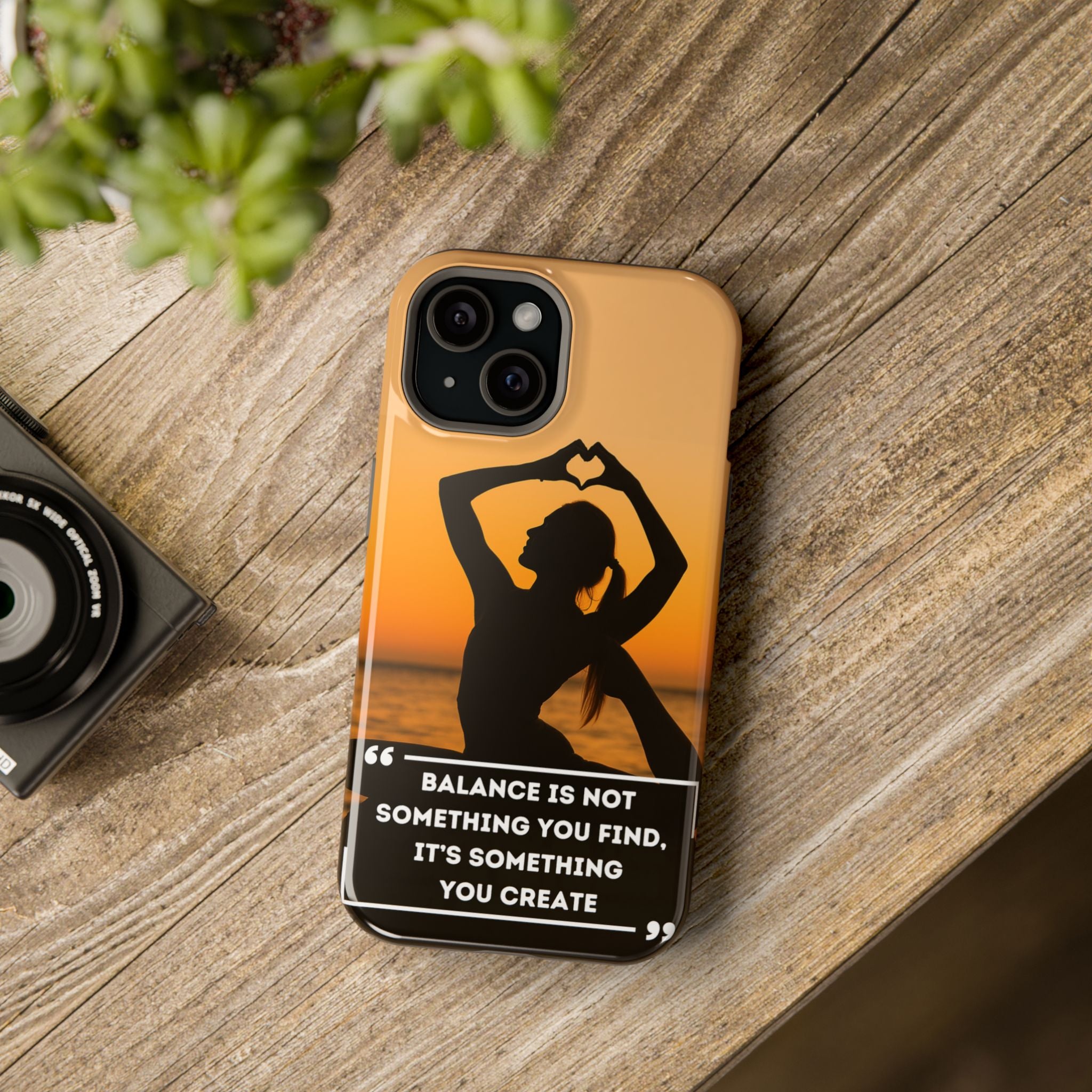 True Balance Magnetic Tough iPhone Case