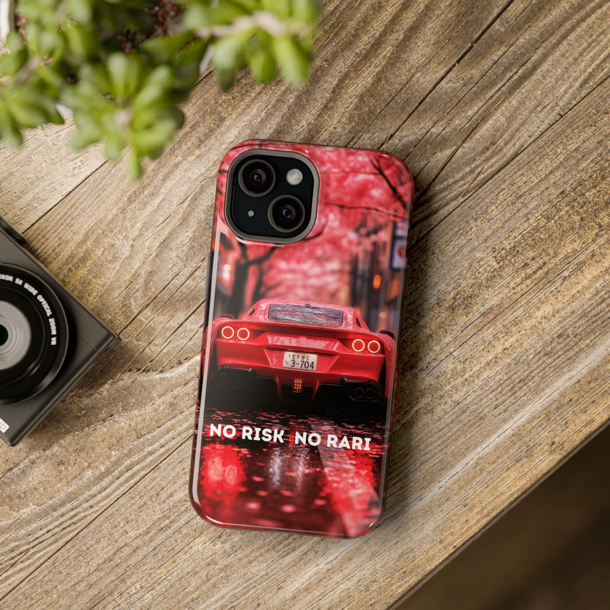 No Risk No Rari Magnetic Tough iPhone Case
