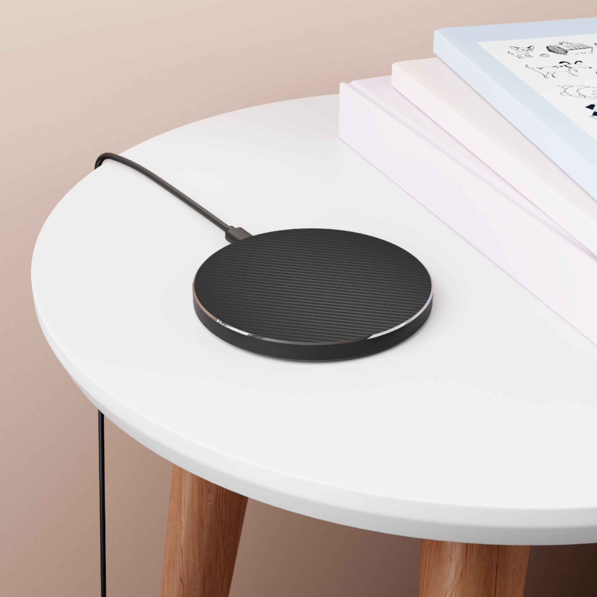 Carbon Fibre Sleek Wireless Charger