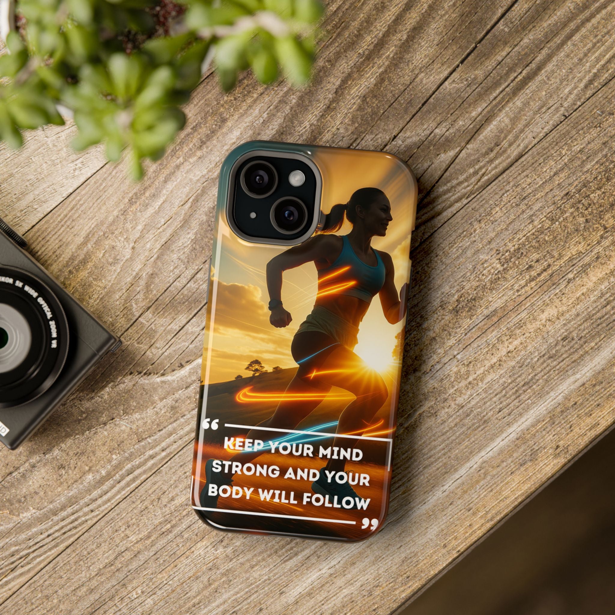 Mind Strong Magnetic Tough iPhone Case