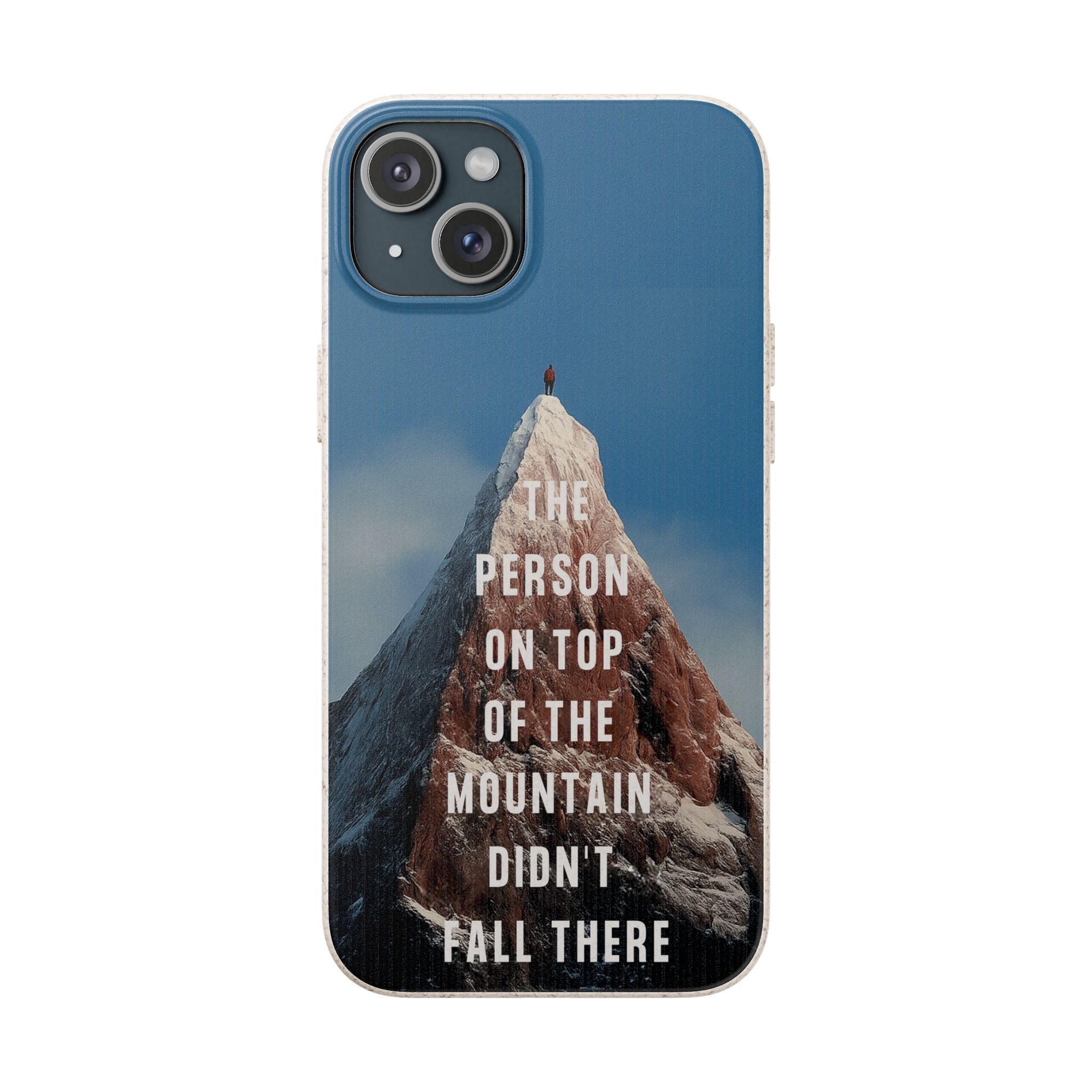 Top of the Mountain Biodegradable iPhone Case