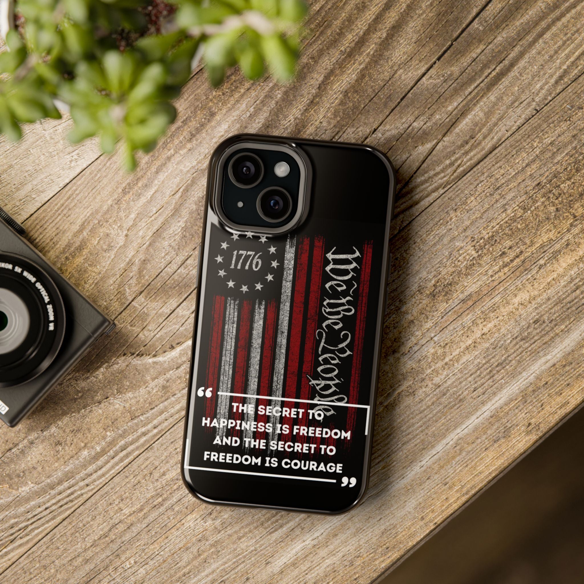 Secret to Freedom Magnetic Tough iPhone Case