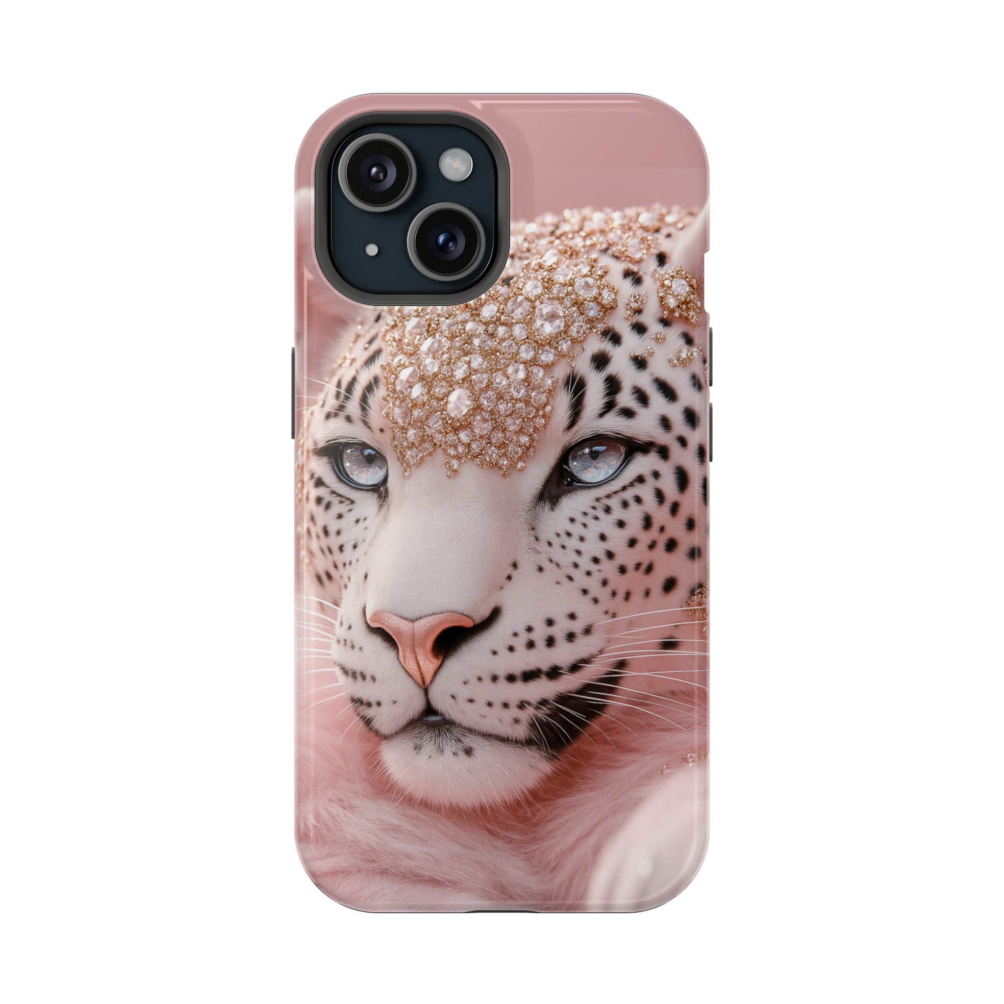Glamorous Leopard Magnetic Tough iPhone Case