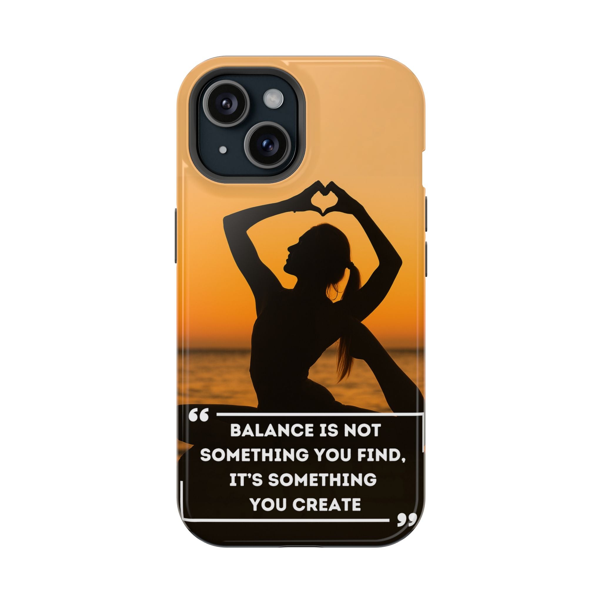 True Balance Magnetic Tough iPhone Case