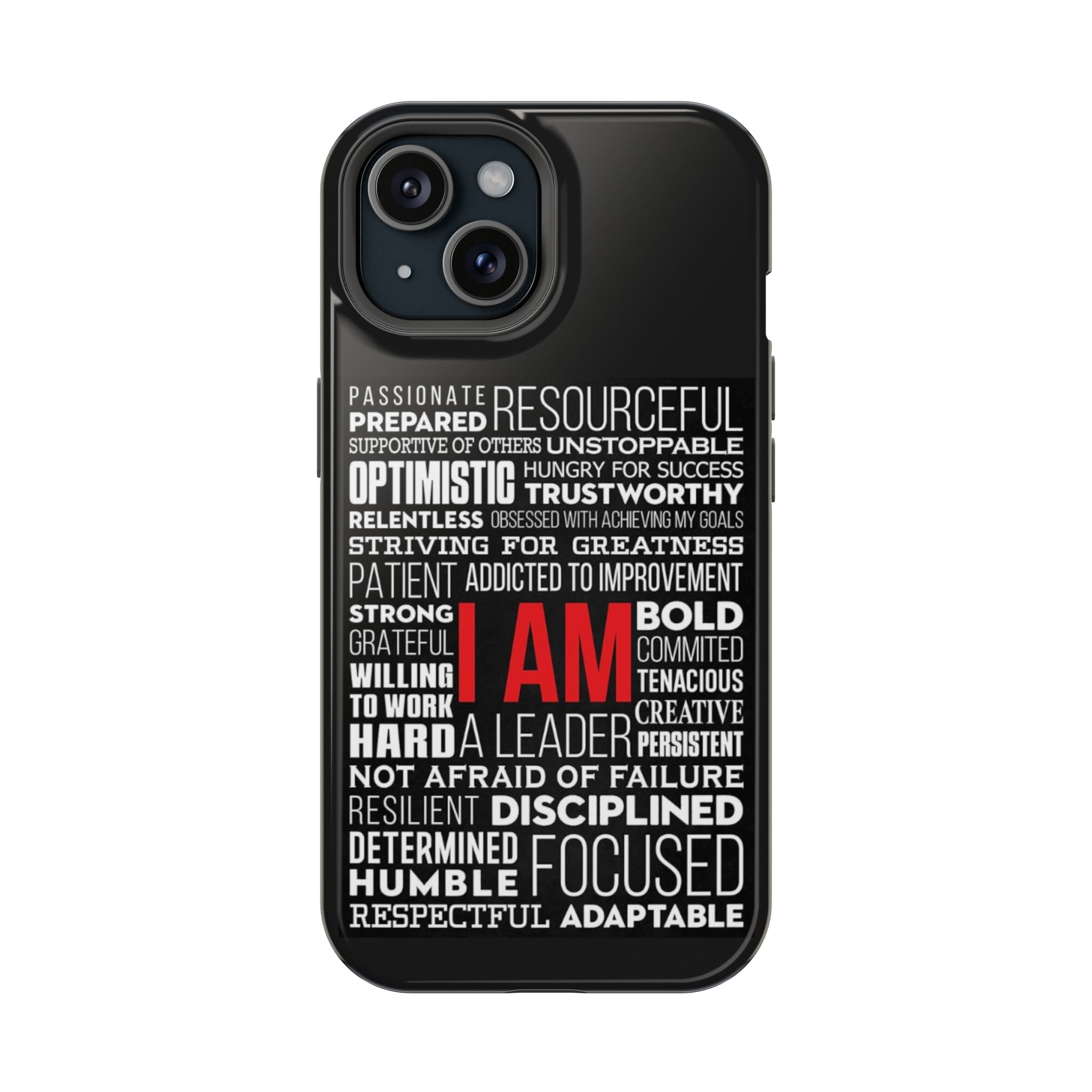 I Am Magnetic Tough iPhone Case