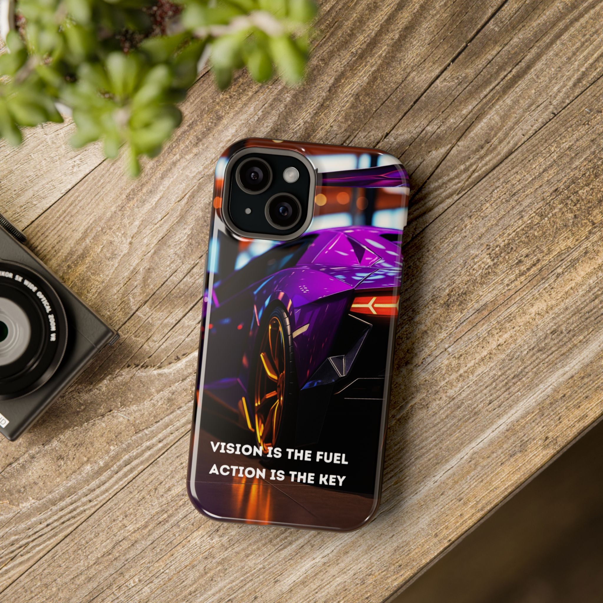 Vision is the Fuel Magnetic Tough iPhone Case