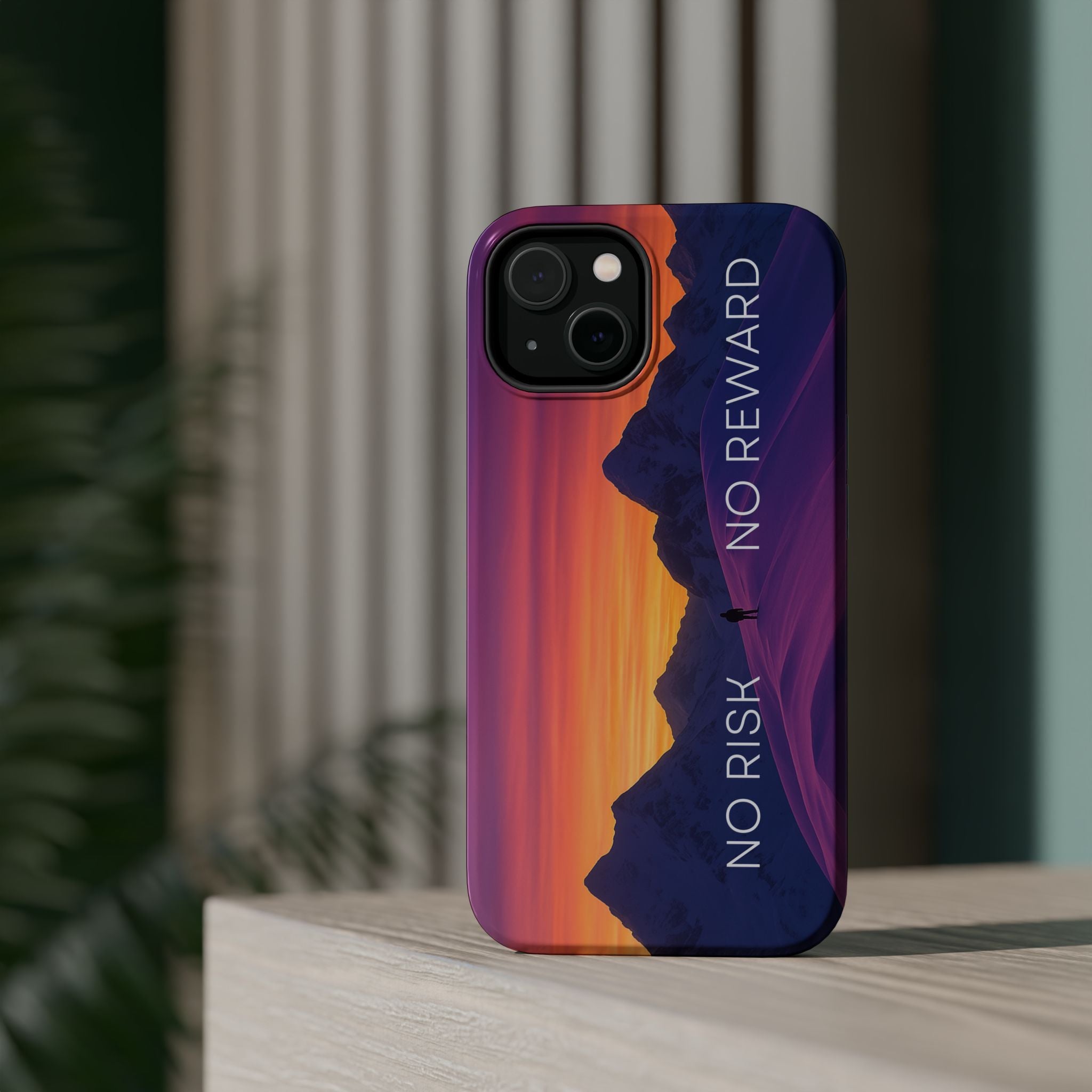 No Risk No Reward Magnetic Tough iPhone Case
