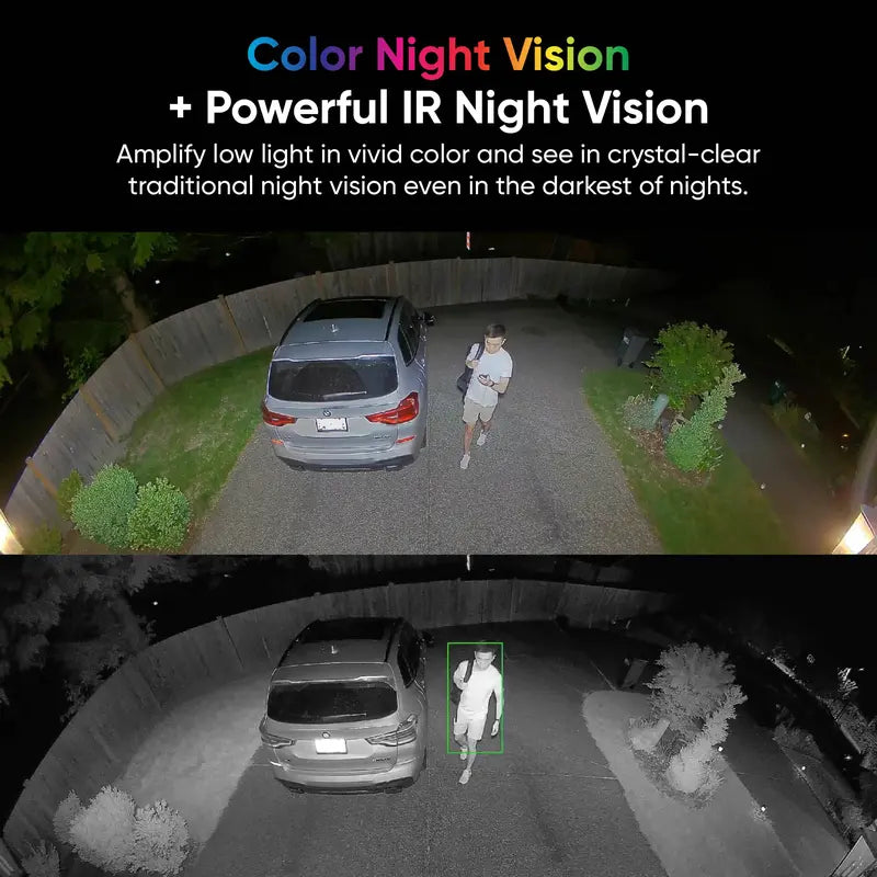 Wyze Cam Floodlight Pro — Hardwired 2K HD Outdoor Smart Security Camera with 3000 Lumen Leds, Color Night Vision, 180 Degree Customizable Motion Detection, 105Db Siren, and Two-Way Audio, Adjustable Lens