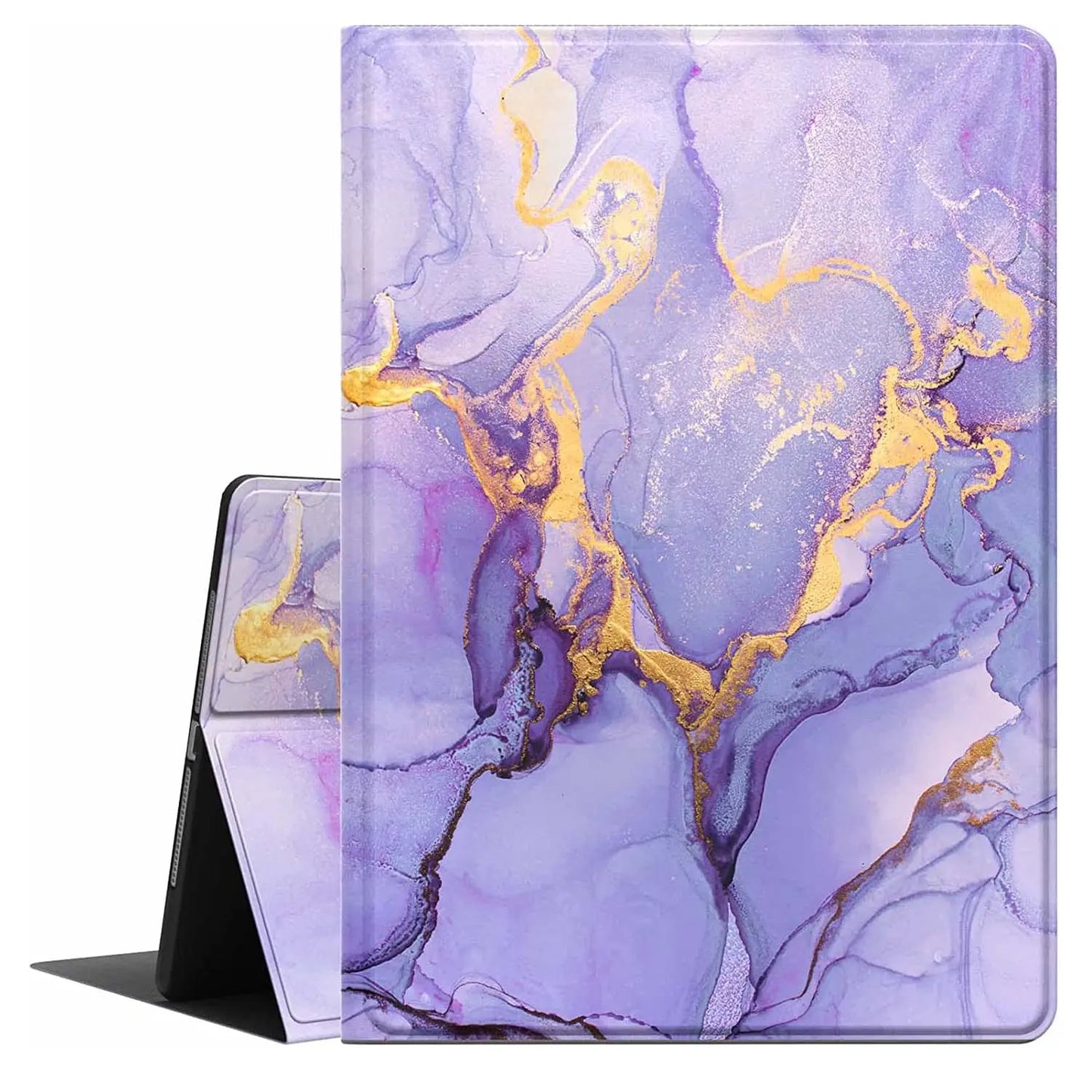 Premium Marble Pattern Design Tablet Case, 1 Piece Soft TPU Stand Case, Decorative Tablet Protector Cover with Holder Compatible with Ipad 10Th Generation