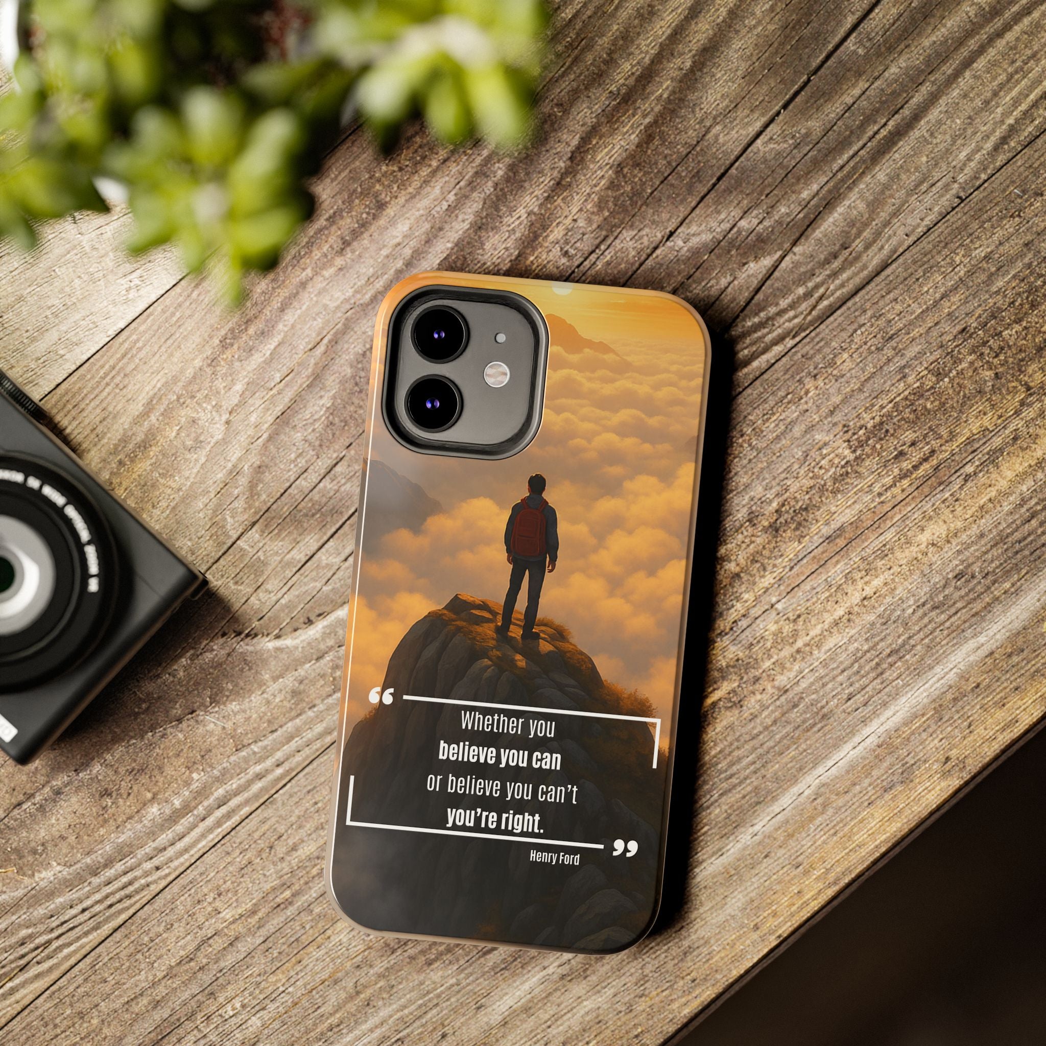 Believe You Can Tough iPhone Case (iPhone 7-12)
